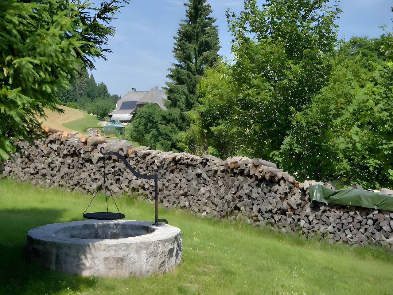 Zimmer 'Nr 4' mit Bergblick, Gemeinschaftsgarten und Wi-Fi in Grafenhausen, Südschwarzwald