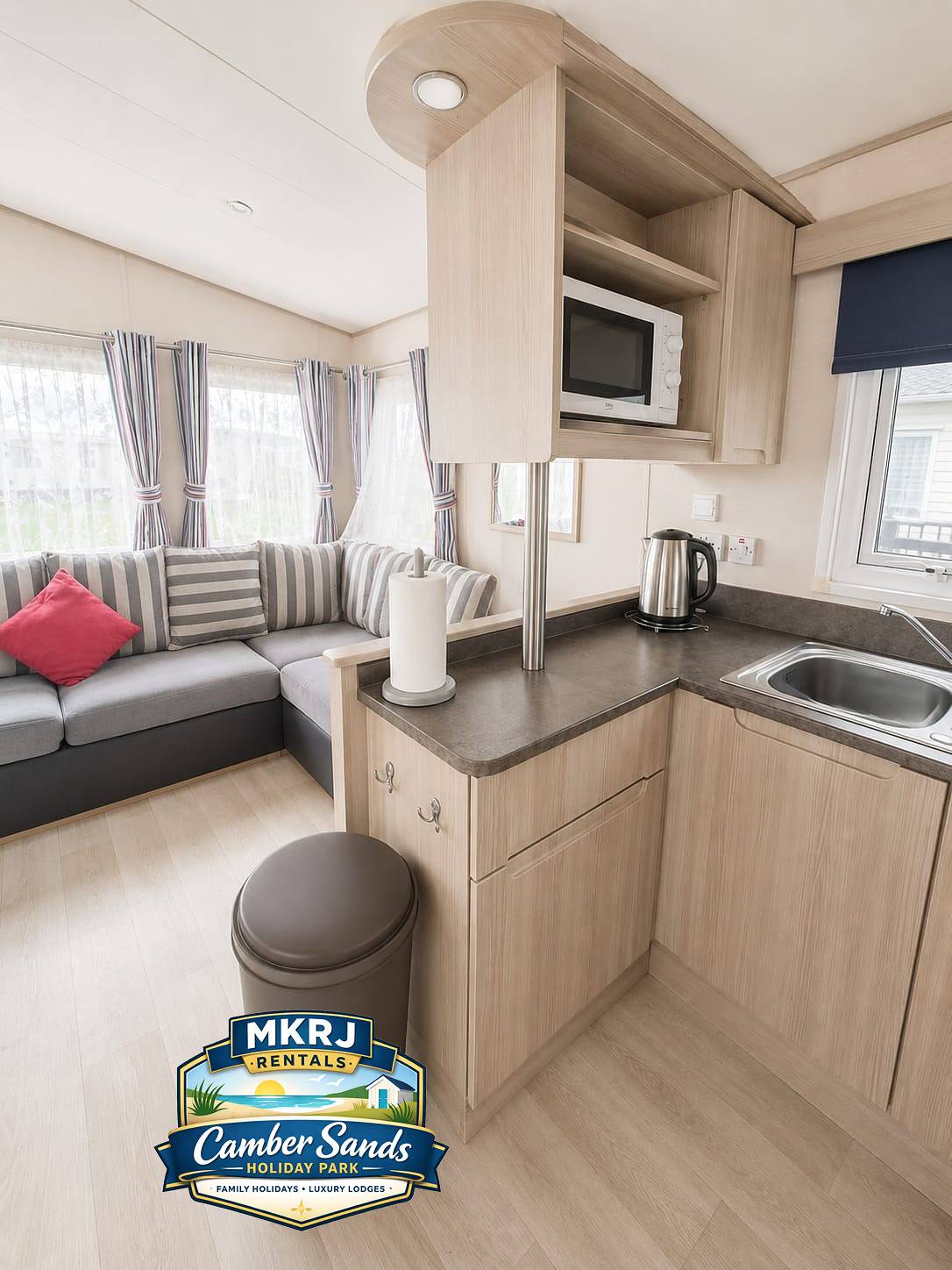 Mkrj Comfort  – Parkdean Camber Sands – Sleeps 8 - Pet Friendly - 159 in Camber Sands, Camber