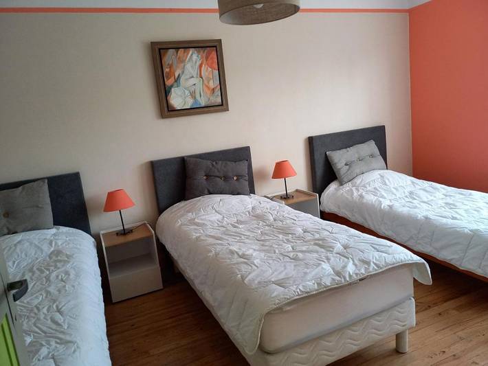 Maison de vacances pour 6 personnes, avec terrasse et jardin à Le Mans