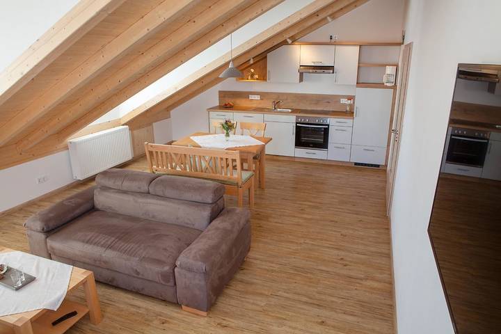 Ferienwohnung für 4 Personen, mit Seeblick und Garten, kinderfreundlich am Forggensee - 4