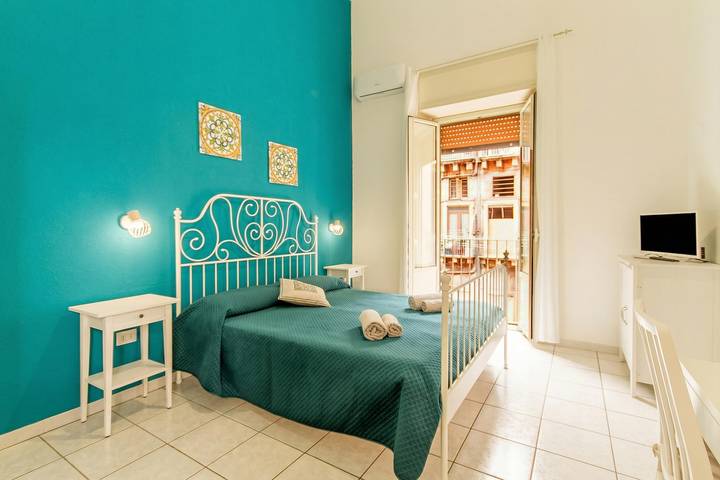 Ferienwohnung für 7 Personen, mit Balkon und Kinderpool