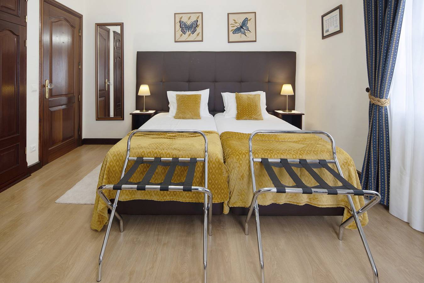 Zimmer 'Twin' mit Gemeinschaftspool, Gemeinschaftsgarten und Wi-Fi in São Mateus da Calheta, Terceira (Azoren)