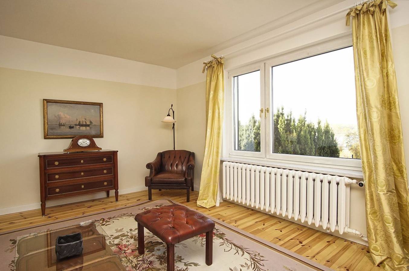 Ganze Wohnung, Ferienwohnung mit Meerblick - Landhaus Lietzow Ferienwohnung Beletage in Lietzow, Bergen auf Rügen und Umgebung