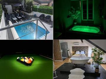 Location de vacances pour 10 personnes, avec vue ainsi que piscine et jardin à Montluçon