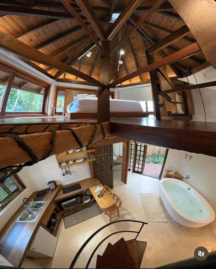 Villa pour 2 personnes, avec jardin et jacuzzi dans le Sud (Brésil)