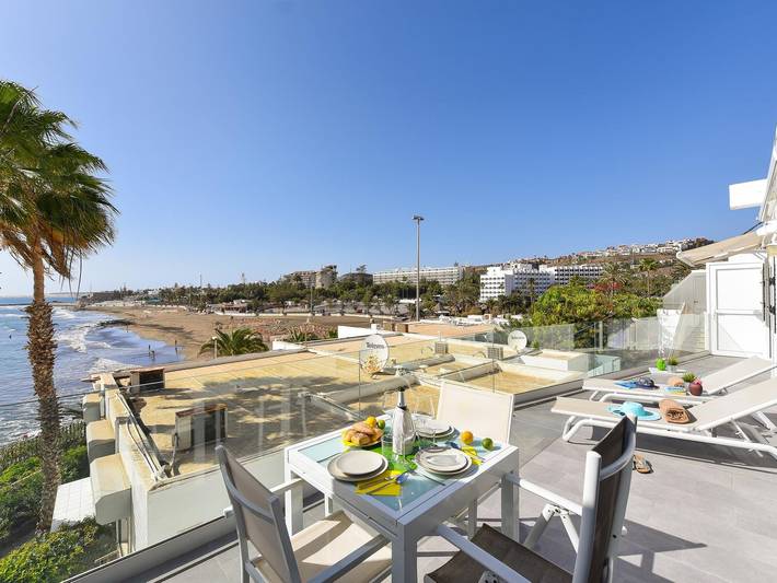Ferienwohnung für 6 Personen, mit Balkon und Terrasse