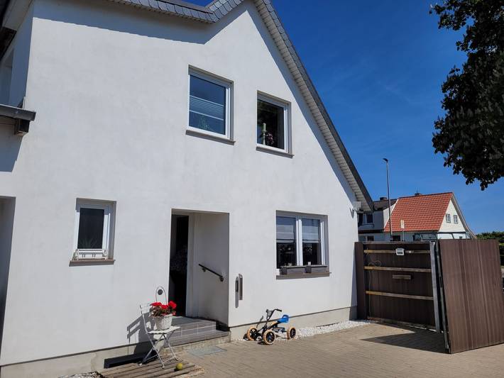 Ferienwohnung für 5 Personen, mit Balkon und Terrasse in Stralsund