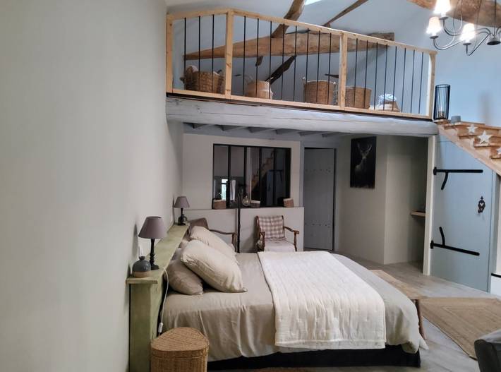 Chambre d’hôte pour 2 personnes, avec piscine et jardin