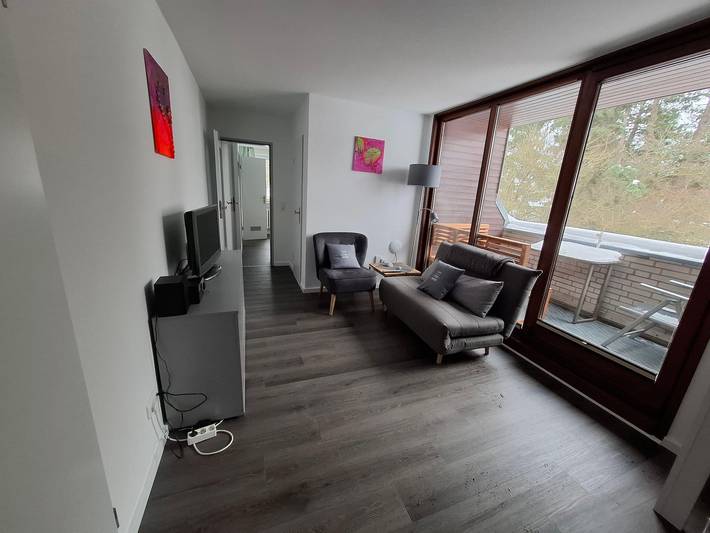 Ferienwohnung für 3 Personen, mit Balkon und Terrasse in Norddorf - 2