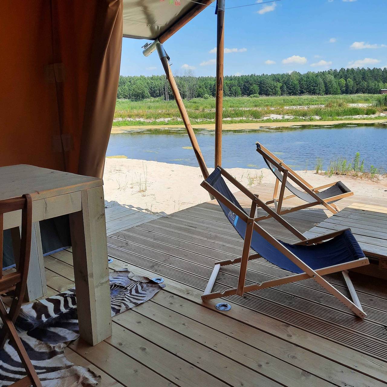 Cztery Stawy Glamp - Safari tent Sienkiewicz in Roztocze