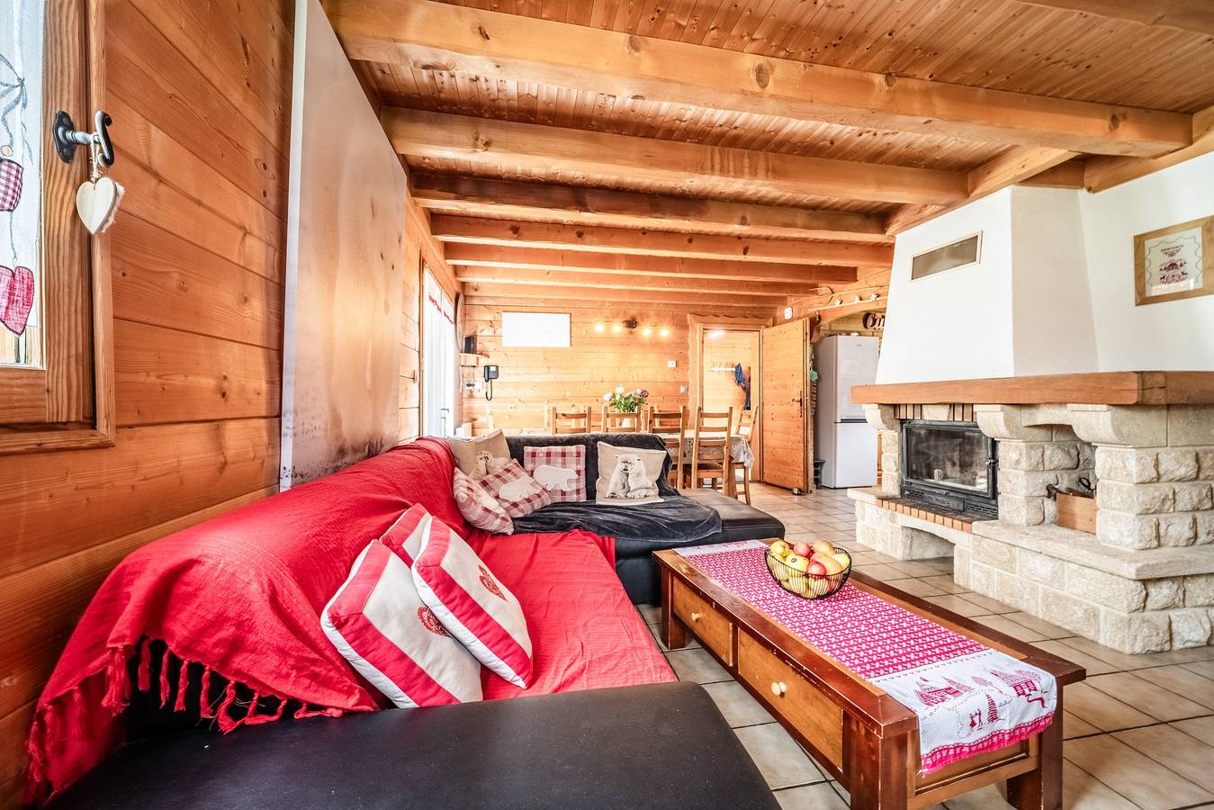 Chalet "Marmottes" avec vue sur les montagnes, terrasse privée et Wi-Fi in Station de Morillon, Grand Massif
