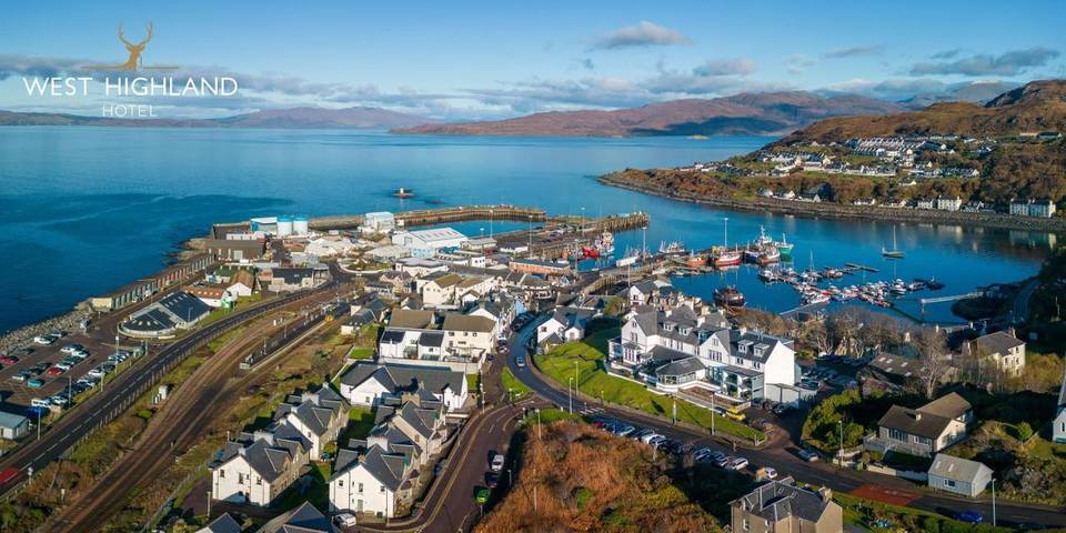 Hôtel pour 2 personnes, avec Balcon et Terrasse ainsi que Jacuzzi et Vue à Mallaig