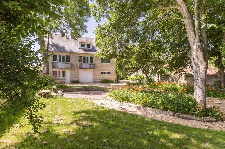 Maison de vacances pour 9 personnes, avec Balcon et Terrasse ainsi que Jardin et Vue à Ver-sur-Mer