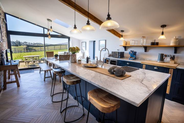Bauernhof für 8 Personen, mit Garten und Balkon sowie Ausblick, mit Haustier in Eden - 2