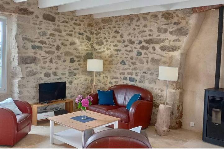 Casa de vacaciones para 8 personas, con terraza y jardín - 1