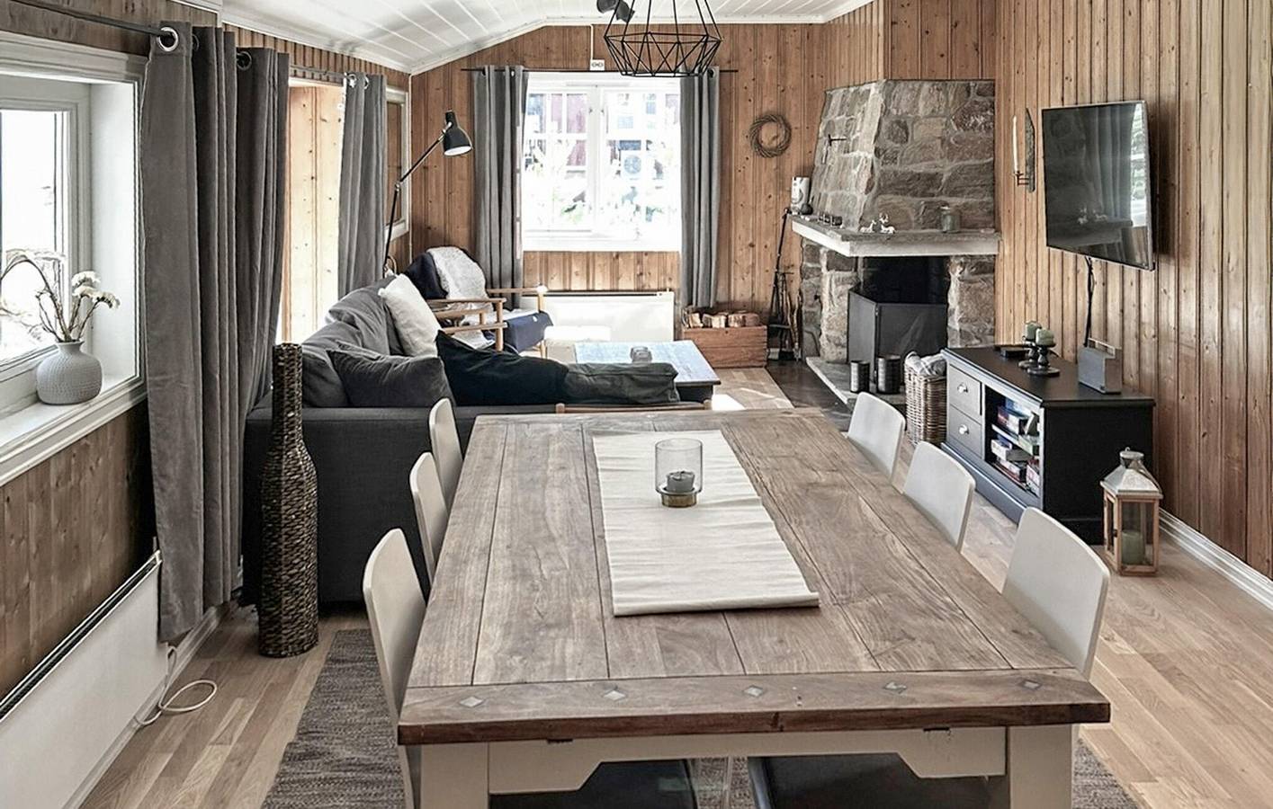 Vakantiehuis voor 7 personen met tuin in Grue