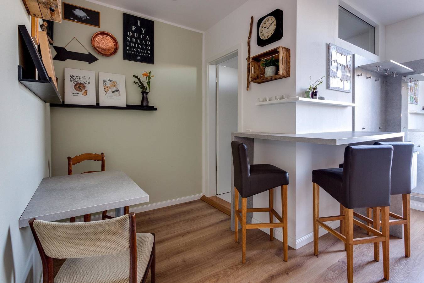 Ganze Ferienwohnung, Fewo 1: Eg rechts, Dusche, Wc, 1 Schlafraum in Osnabrück, Osnabrücker Land