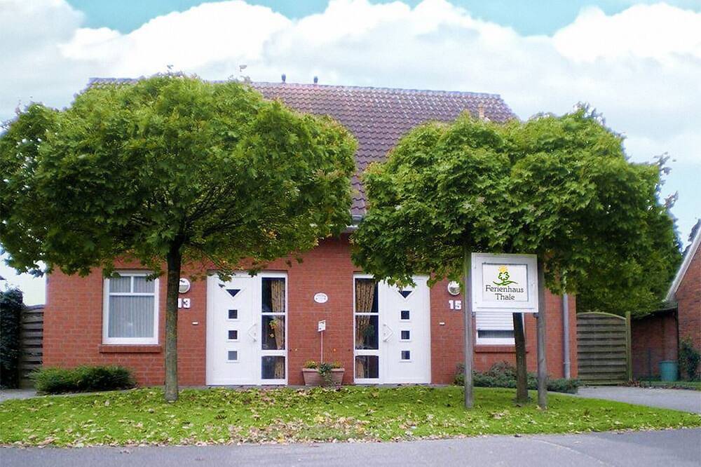 Doppelhaushälfte (vier Sterne, 75m²), ca. 300 m zum Badesee in Schloss Dankern, Haren (Ems)
