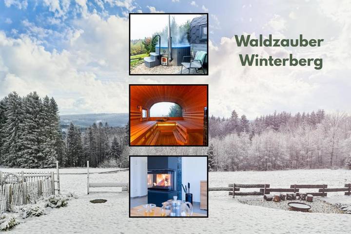 Vakantiehuis voor 8 personen, with sauna and tuin as well as zwembad and whirlpool, kindvriendelijk in Winterberg