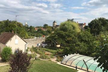 Maison d’hôte pour 10 personnes, avec jardin à Huisseau-sur-Cosson