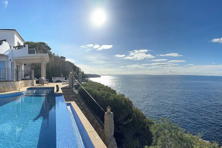 Finca mit Hund für 6 Personen, mit Balkon und Garten sowie Sauna in Cala Pi