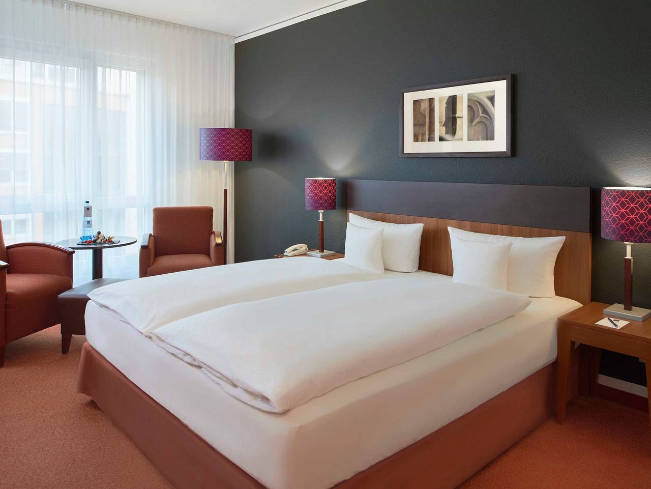 Dorint Hotel am Dom Erfurt - Doppelzimmer Standard in Erfurt, Thüringer Kernland
