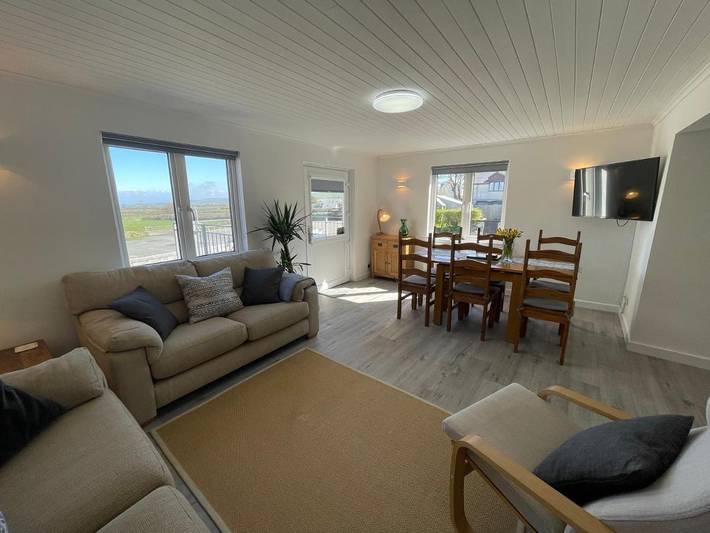 Holiday rental for 6 people, with garden and view, with pets in Tintagel