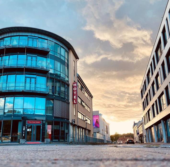 Hotel für 3 Personen, mit Terrasse, mit Haustier in Halden - 2