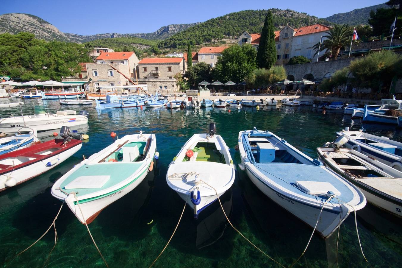 Ganzes Studio, Studioapartment in Bol mit Meerblick, Terrasse, Klimaanlage, W-Lan (3634-1) in Bol, Brac