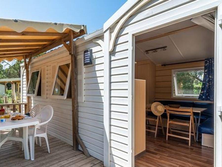 Camping La Marina de Canet - Mobile home 6 persons - Classic | 3 Bedrooms | 6 Pers. | Raised terrace in Canet-en-Roussillon, Côte d'Améthyste
