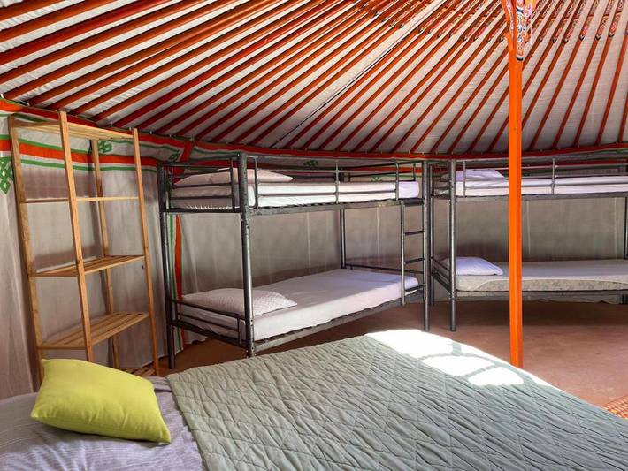 Tente pour 5 personnes, avec vue et jardin en Corse - 2