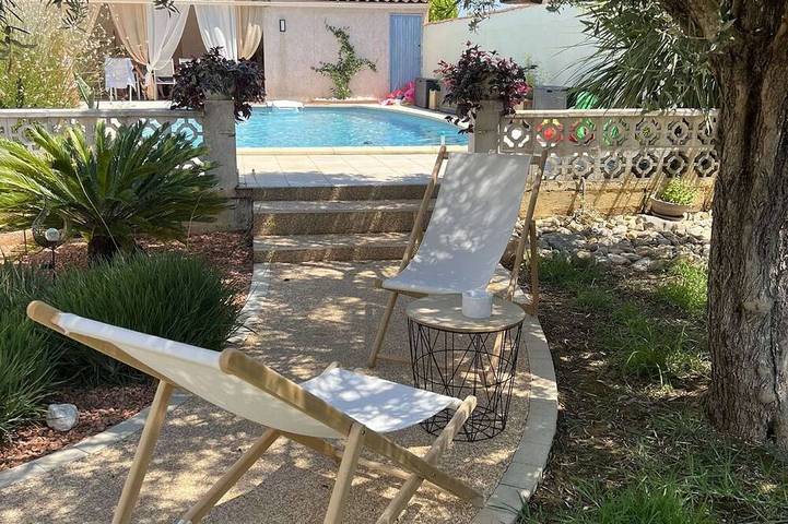 Maison de vacances pour 7 personnes, avec jardin et terrasse, animaux acceptés