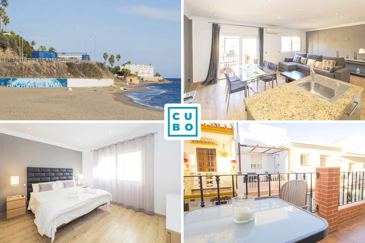 Holiday apartment for 6 people, with Terrace in La Cala de Mijas Centre