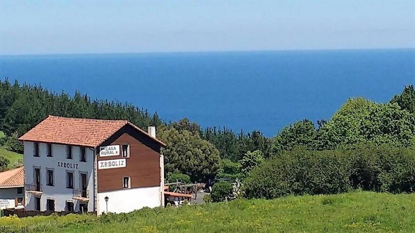 Casa rural para 2 personas, con Balcón y Terraza además de Jardín y Vistas en Vizcaya