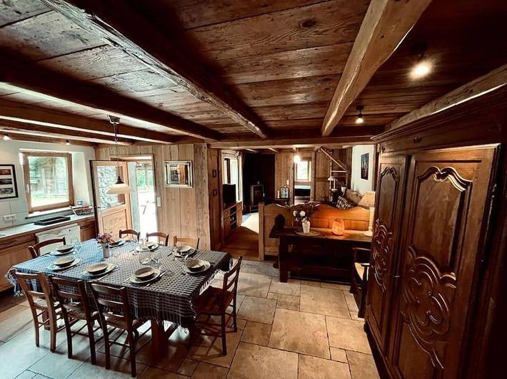 Gîte pour 8 personnes, avec vue et jardin à Servoz - 4