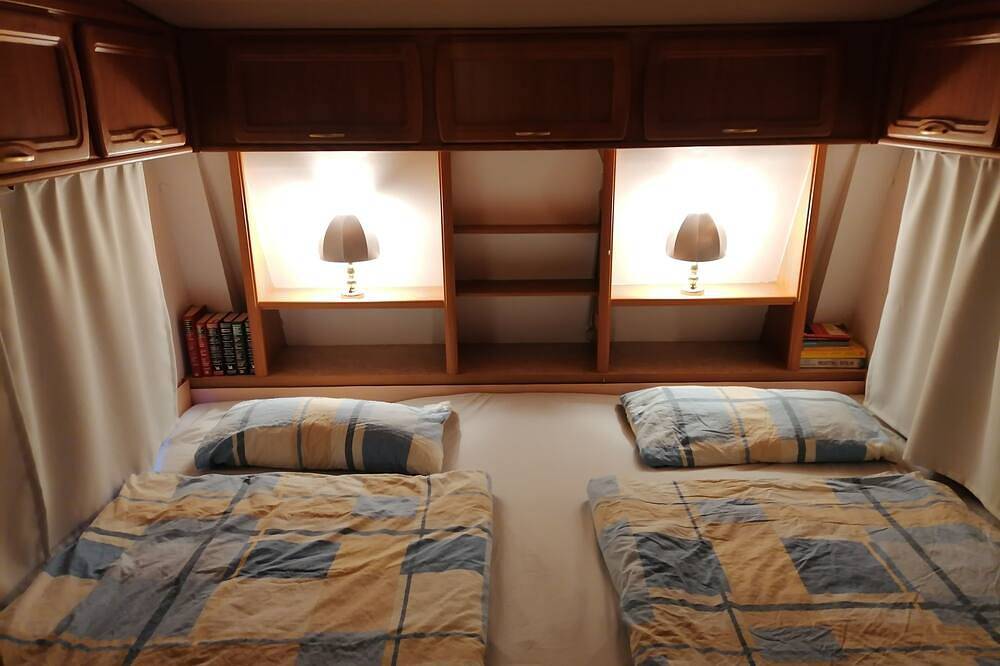 Mietwohnwagen (Mobilhome) Zugspitzblick Ehrwald /Tirol /Austria in Ehrwald, Ammergauer Alpen (Österreich)