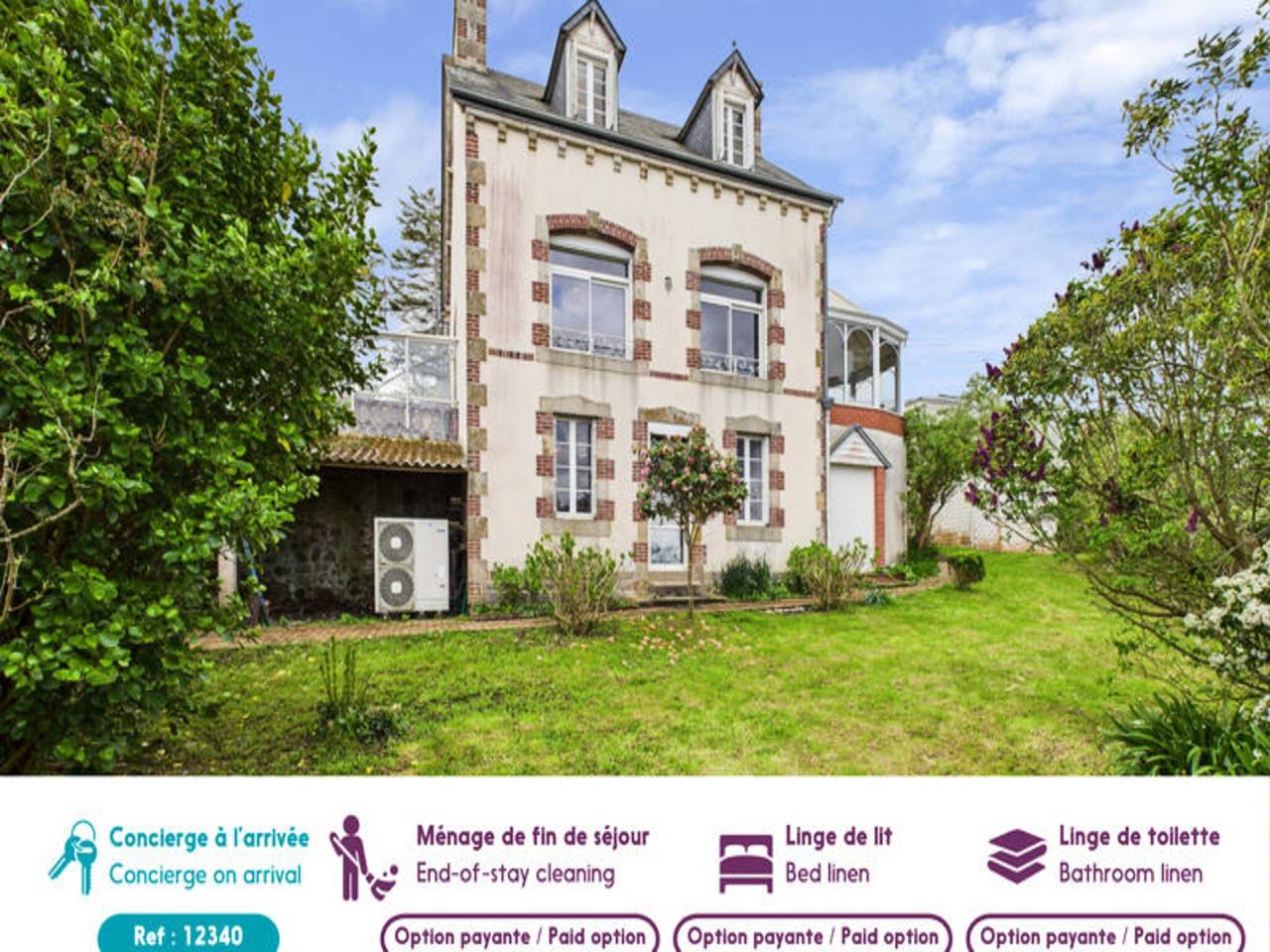 Apartamento entero, Casa en Trévou-Tréguignec, cerca de la playa de Trestel in Trévou-Tréguignec, Costa de granito rosa