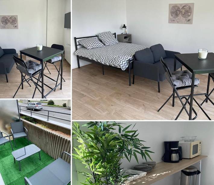 Appartement de vacances pour 2 personnes, avec Balcon et Terrasse