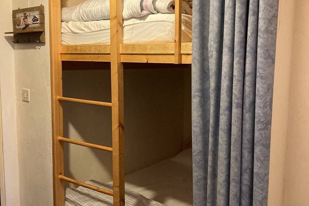 Appartement entier, Appart 2 Pièces Cabine, 200m Pistes, 6 pers, Balcon in La Ferrière, Le Pleynet Les Sept Laux