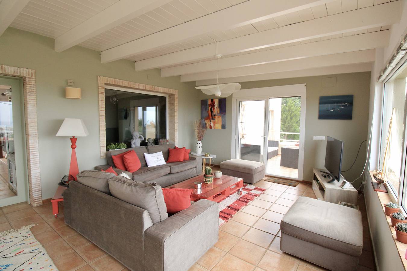 Casa de vacaciones 'Villa Betty' con vistas al mar, Wi-Fi y aire acondicionado in Montgó, Dénia