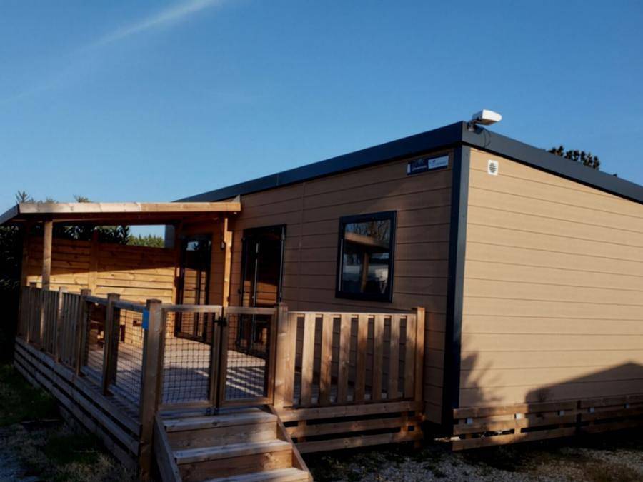 Camping Paradis les Pins - Royan - Mobilheim 4 personen - Premium+ 2Sch 4p Gl in Saint-Palais-sur-Mer, Côte de Beauté