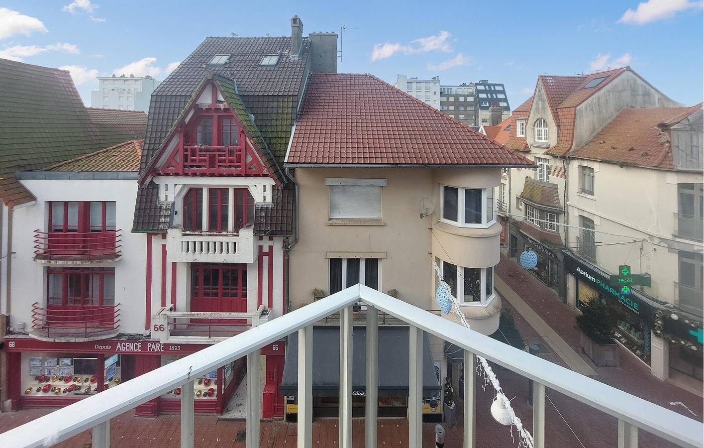 Ganze Ferienwohnung, Urlaub im Obergeschoss: Stadtzentrum-Apartment 700 m von Le Touquet entfernt in Le Touquet-Paris-Plage, Montreuil und Umgebung