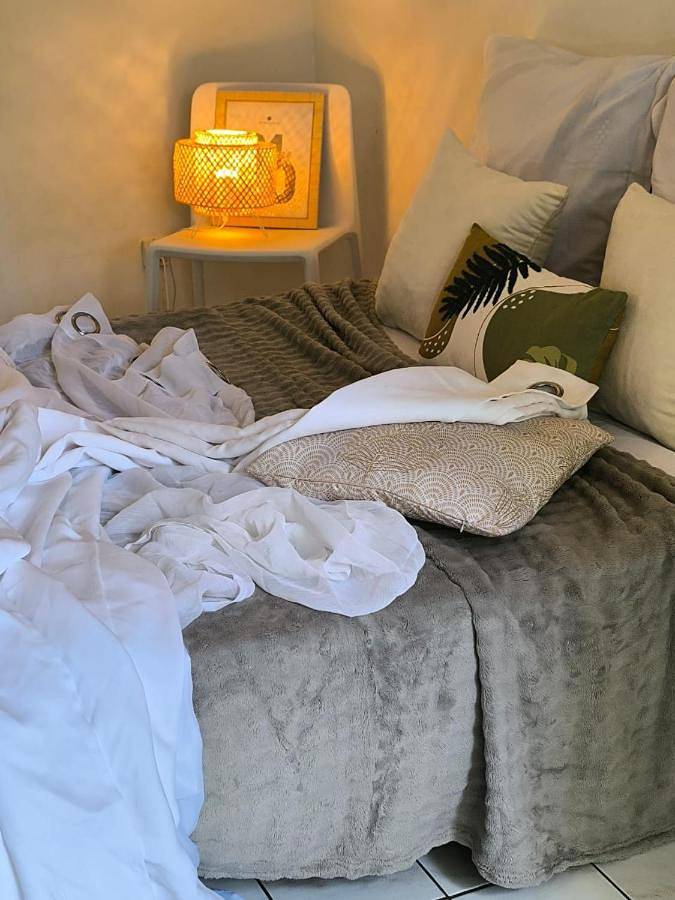 Gîte pour 3 personnes, avec jardin dans Plage de l'Hermitage