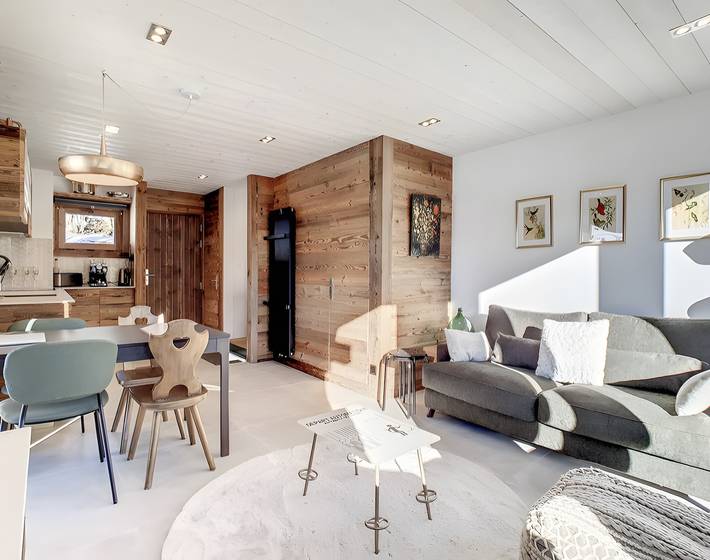 Gîte pour 5 personnes, avec Balcon dans Lac des Confins