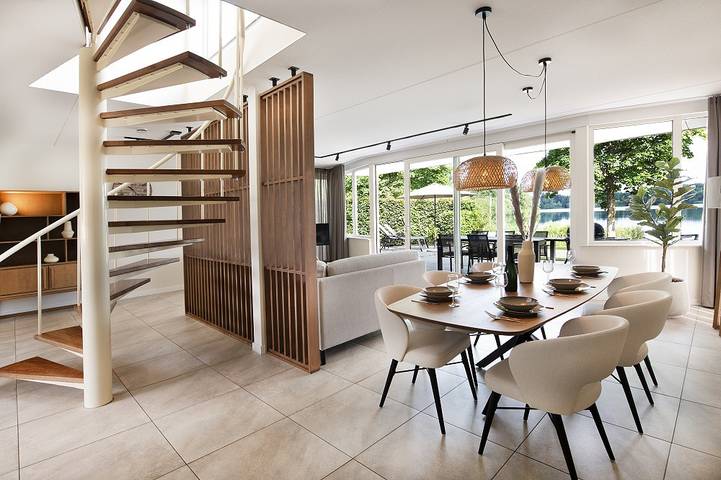 Loft voor 4 personen, with balkon/terras and terras as well as sauna in Limburg