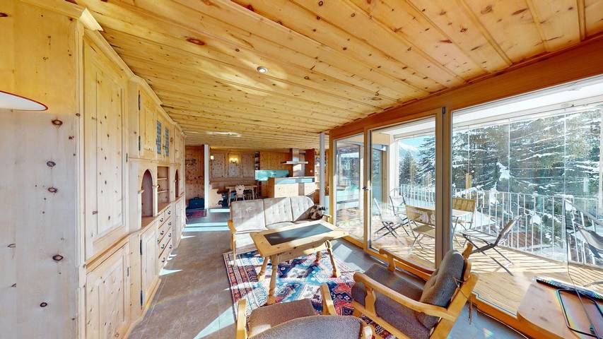 Vakantiewoning voor 5 personen, met Balkon en Tuin in Celerina