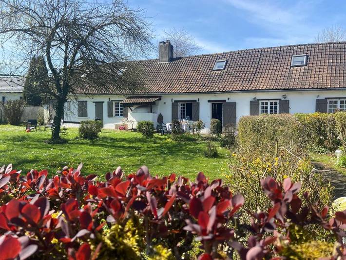 Location de vacances pour 17 personnes, avec Jardin à Tours-en-Vimeu