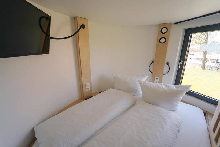Hotel für 2 Personen, mit Terrasse und Garten sowie Seeblick und Ausblick in Zehdenick - 3