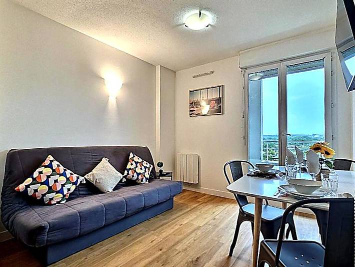 Apartamento de vacaciones para 3 personas, con vistas y balcón - 1