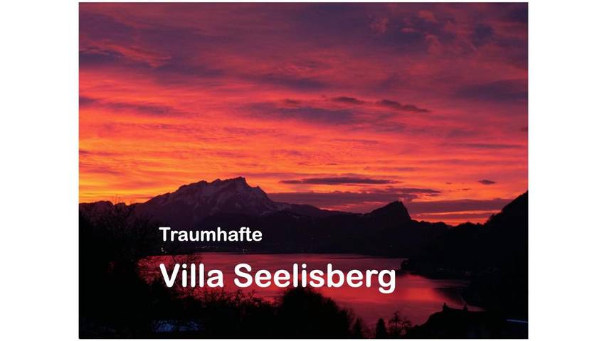 Ferienhaus für 4 Personen, mit Whirlpool und Terrasse sowie Pool und Seeblick in Seelisberg